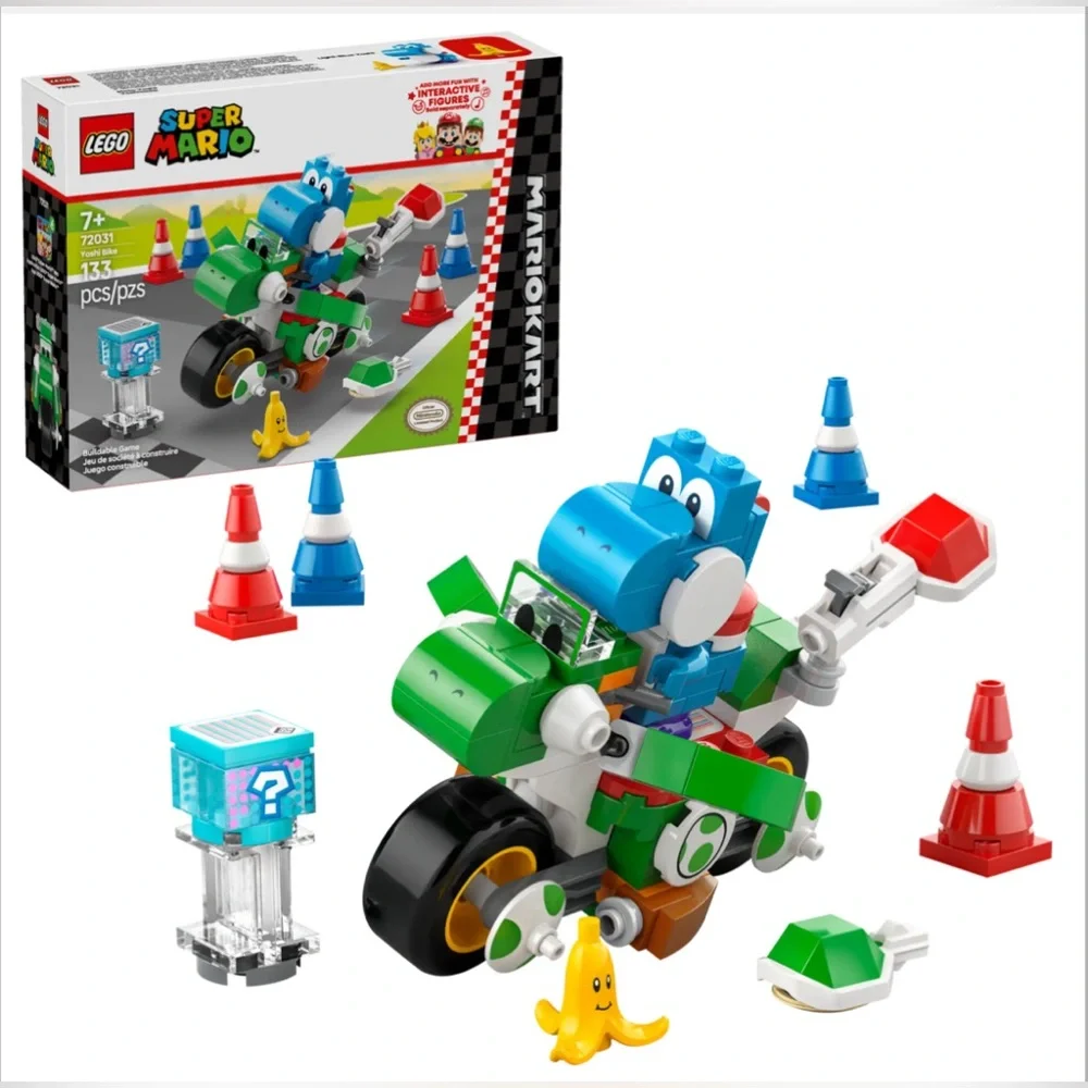 LEGO Super Mario - Mario Kart - Yoshi Bike (72031) NEW in Sealed Box